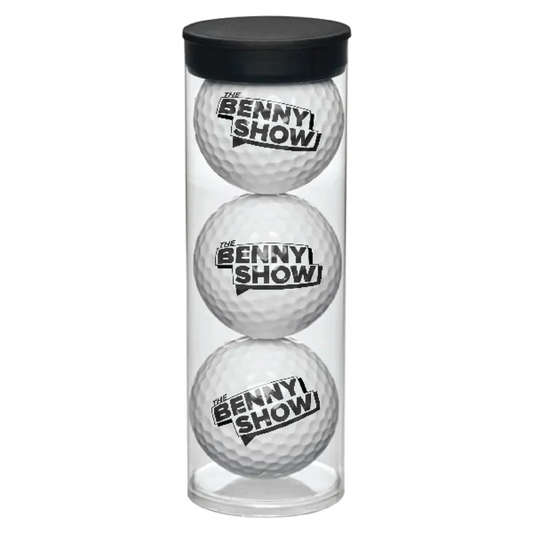 The Benny Show Golf Ball Set
