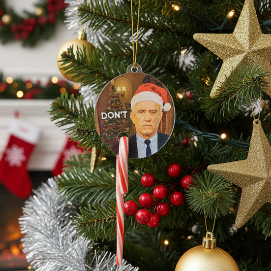 RFK Jr. "Don't" Eat It Candy Cane Holder Ornament | MAHA